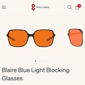 Bon Charge: Blue Light Blocking Glasses (Blaire style)